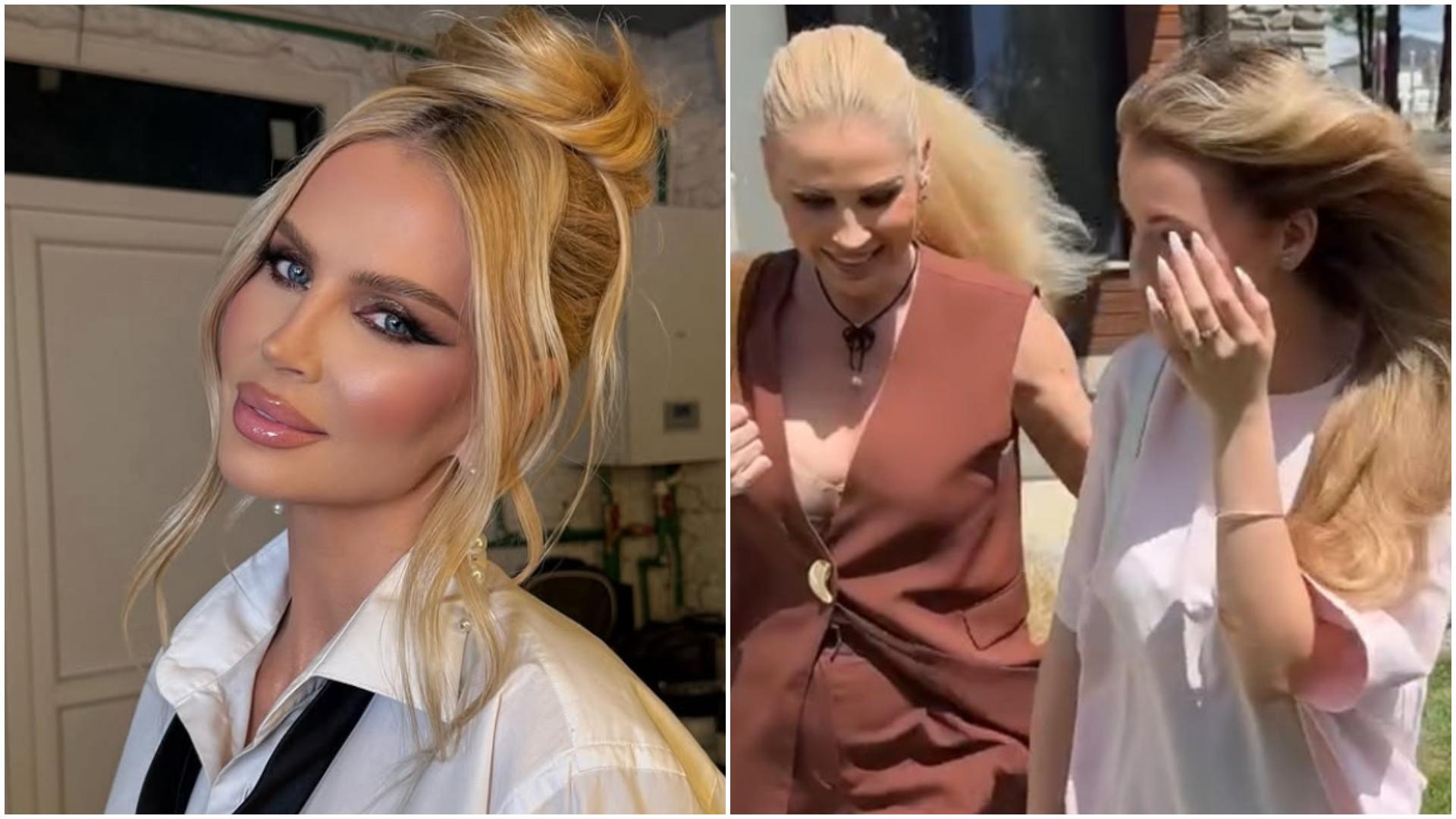 Andreea Bănică și fiica ei, Sofia