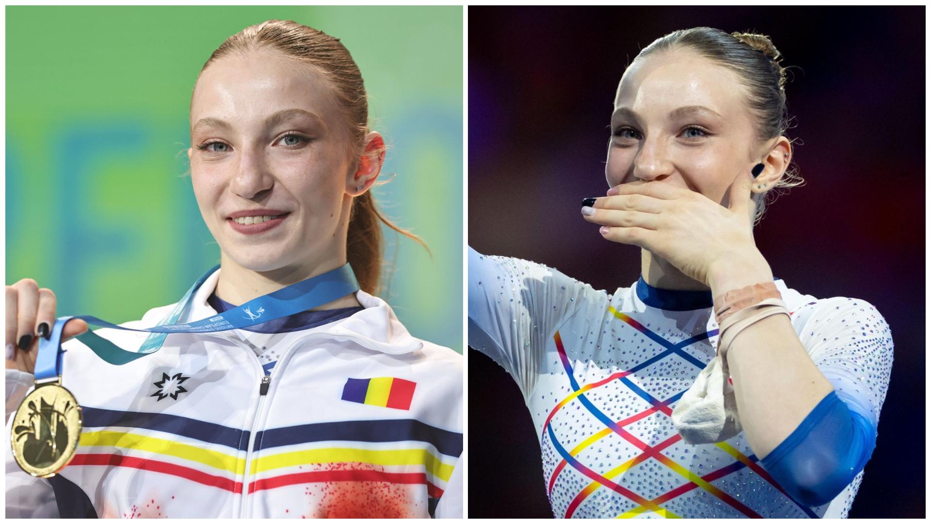 Colaj cu Ana Bărbosu în două ipostaze diferite la Campionatele Europene de la Leipzig