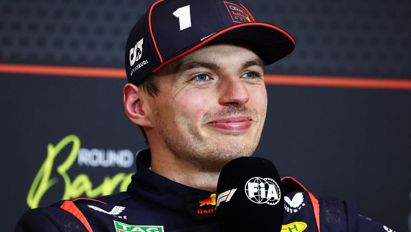 max verstappen pe circuitul din catalunyadupă calificări 2025