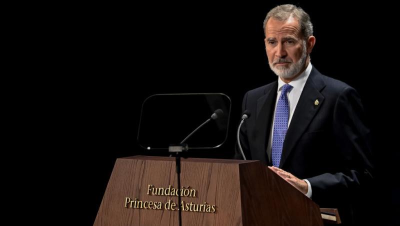 Vizită istorică. Regele Felipe al Spaniei, în România. Cum l-a primit verișoara sa, Majestatea Sa Margareta | VIDEO