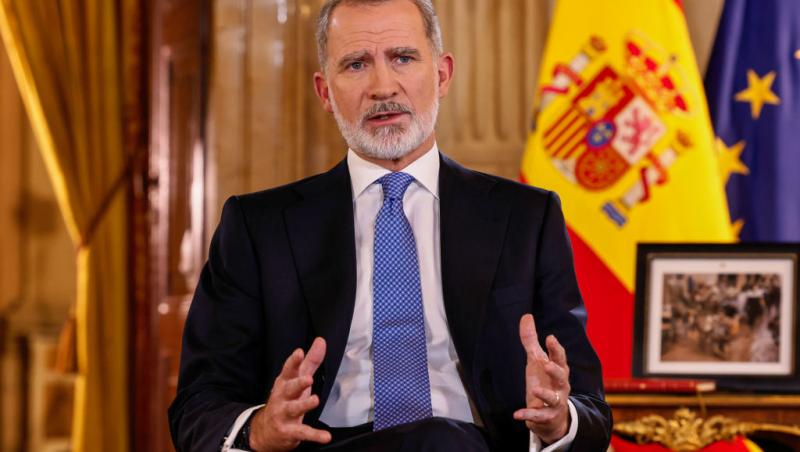 Vizită istorică. Regele Felipe al Spaniei, în România. Cum l-a primit verișoara sa, Majestatea Sa Margareta | VIDEO