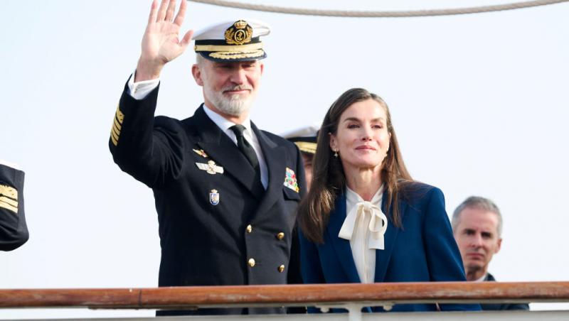 Vizită istorică. Regele Felipe al Spaniei, în România. Cum l-a primit verișoara sa, Majestatea Sa Margareta | VIDEO