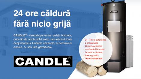 (P) CANDLE - o centrală perfectă și economică pentru încălzirea casei