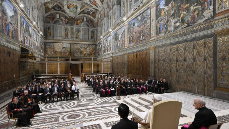 Un violonist român a cântat în fața noului Suveran Pontif. Cum a fost atmosfera din Capela Sixtină