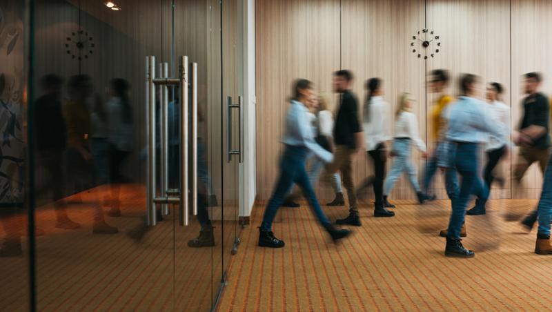 Angajații plătesc să meargă la birou. Nu au șef și se prefac că lucreză. Unde este posibil acest lucru