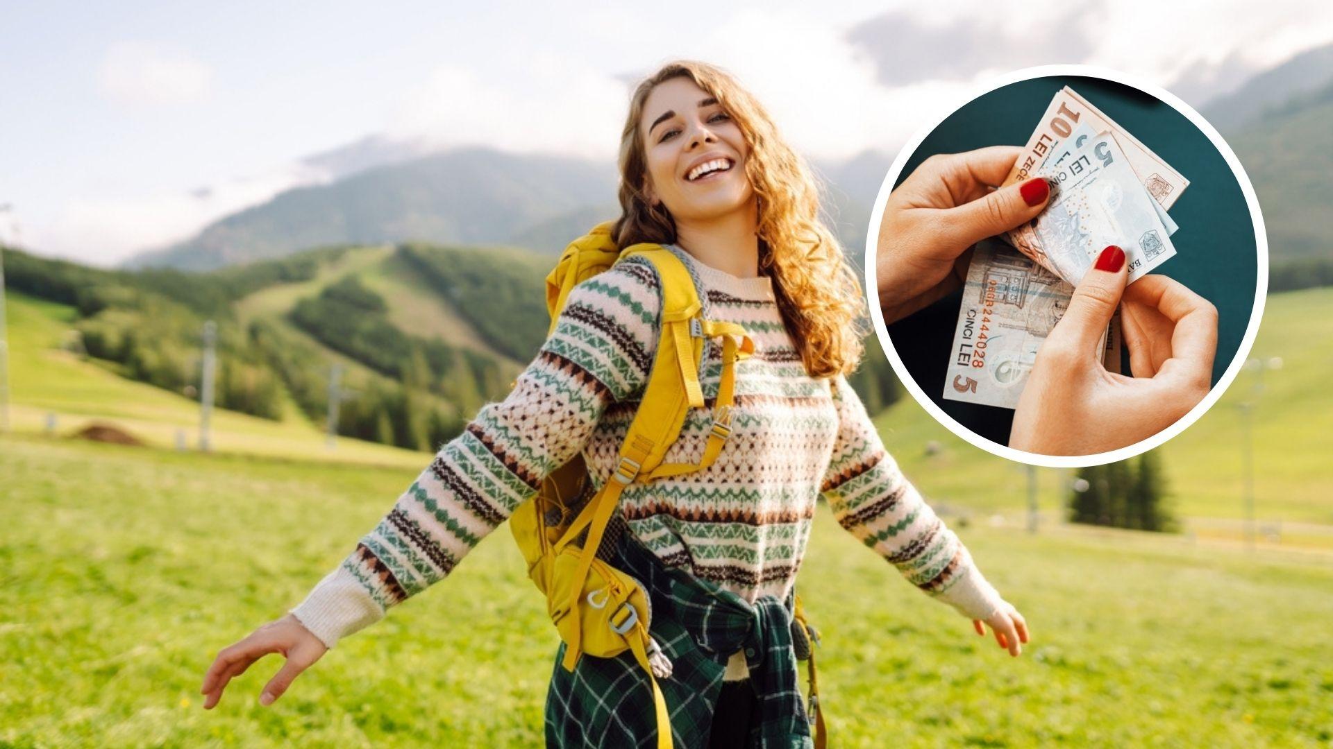 imagine cu o femeie fericita si lei romanesti