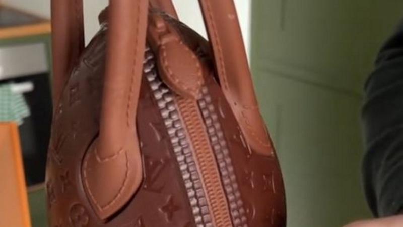 Un nou trend pe internet. Gențile din ciocolată. Cât costă o astfel de geantă marca Louis Vuitton