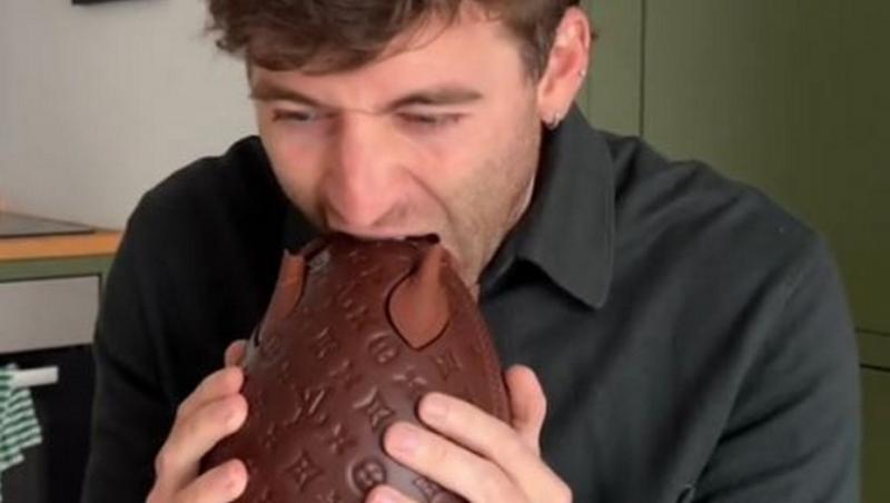 Un nou trend pe internet. Gențile din ciocolată. Cât costă o astfel de geantă marca Louis Vuitton