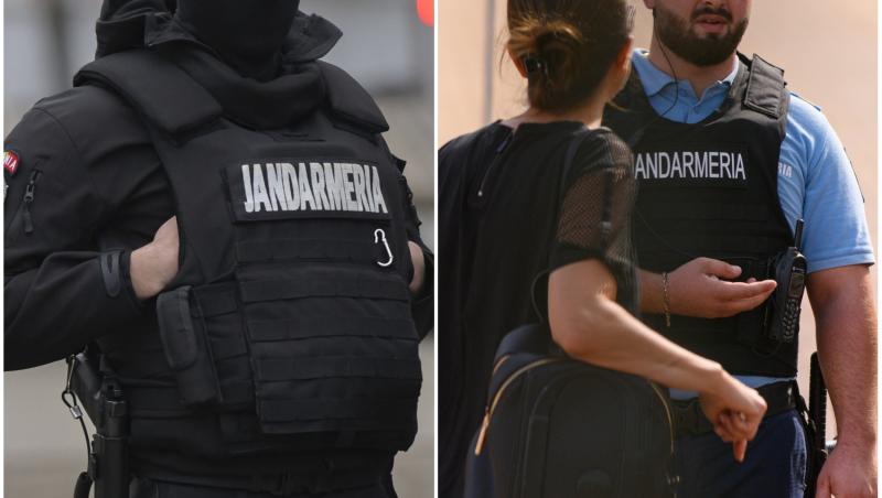 colaj foto cu jandarmi