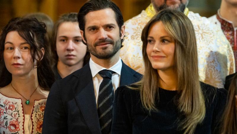 Cât de mare a crescut fiica Prințului Carl al Suediei. Micuța a participat la primul eveniment regal