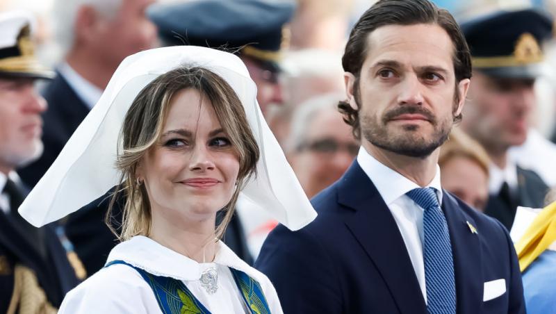 Cât de mare a crescut fiica Prințului Carl al Suediei. Micuța a participat la primul eveniment regal