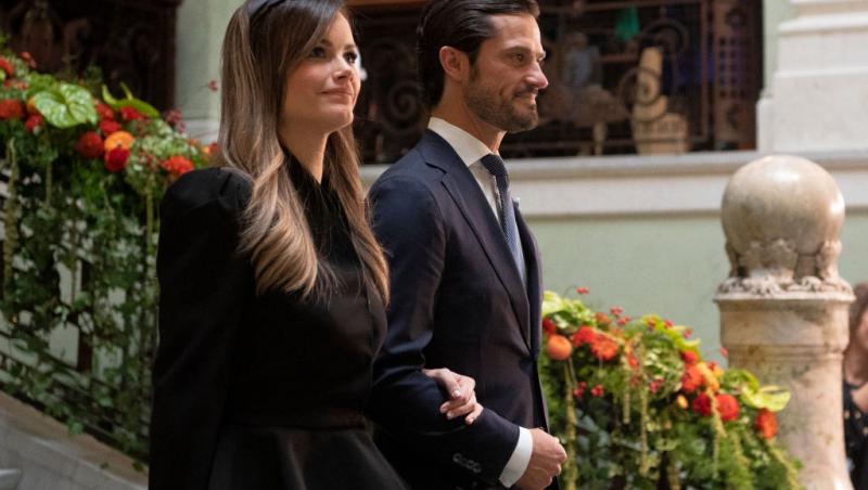 Cât de mare a crescut fiica Prințului Carl al Suediei. Micuța a participat la primul eveniment regal