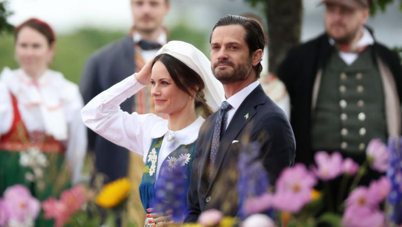 Cât de mare a crescut fiica Prințului Carl al Suediei. Micuța a participat la primul eveniment regal