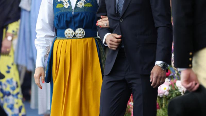 Cât de mare a crescut fiica Prințului Carl al Suediei. Micuța a participat la primul eveniment regal