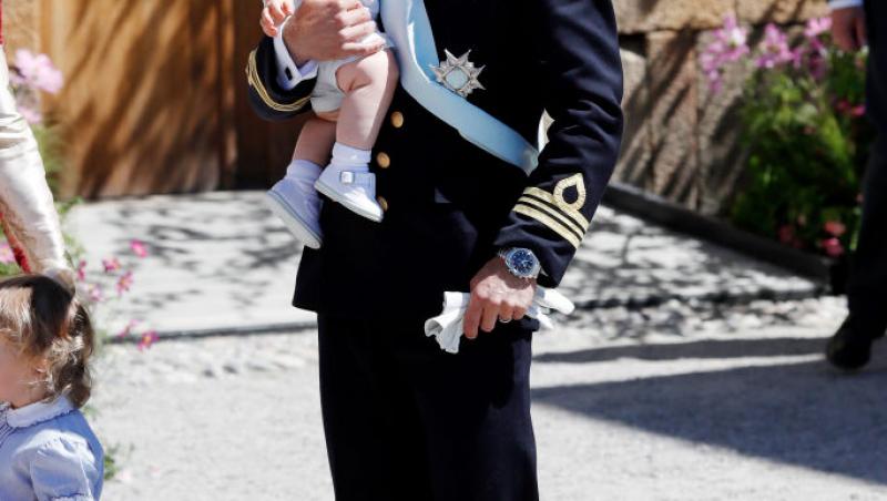 Cât de mare a crescut fiica Prințului Carl al Suediei. Micuța a participat la primul eveniment regal