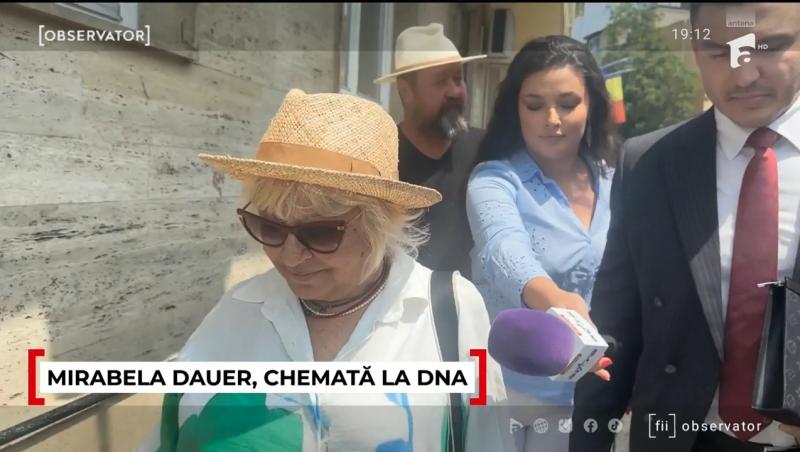 Audierea Mirabelei Dauer la DNA a fost amânată pentru astăzi. Care este motivul și ce se întâmplă de fapt