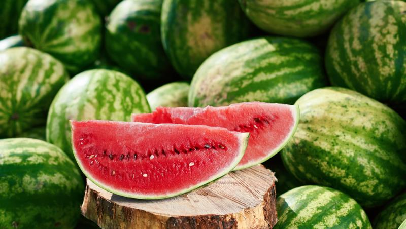 Au apărut pepenii de Dăbuleni pe piață. Cu cât se vinde kilogramul