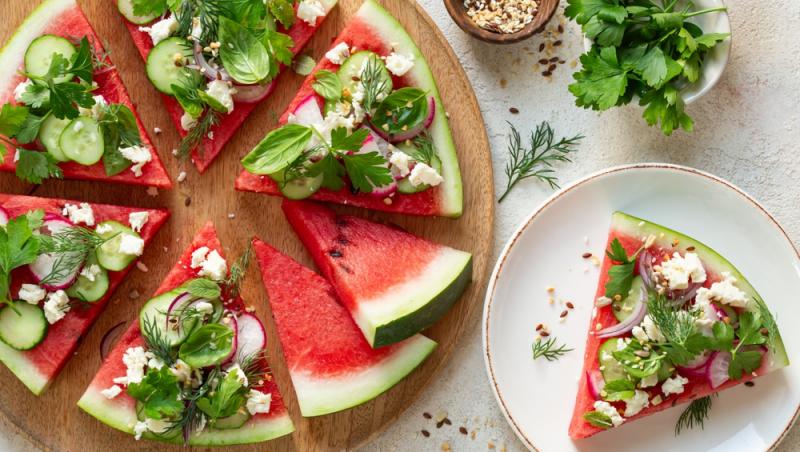 Au apărut pepenii de Dăbuleni pe piață. Cu cât se vinde kilogramul