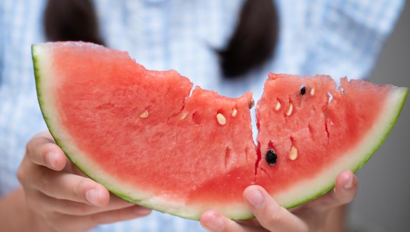 Au apărut pepenii de Dăbuleni pe piață. Cu cât se vinde kilogramul