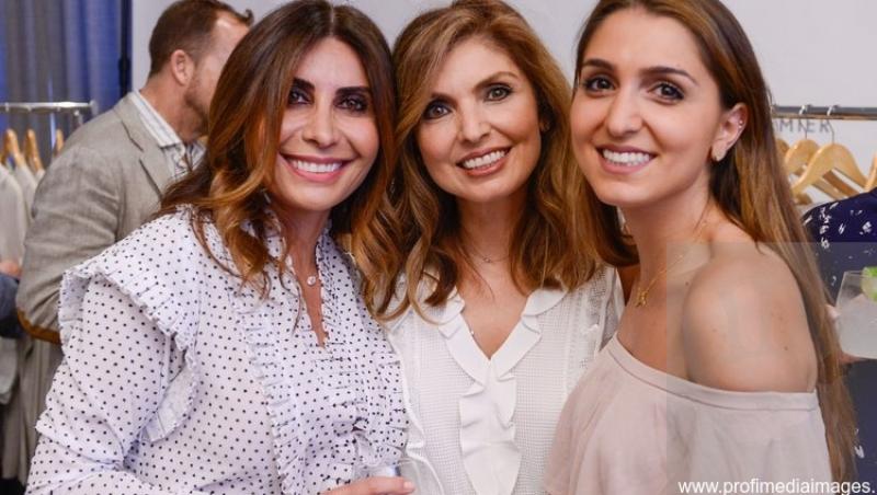 Prințesa Yasmine Pahlavi și Prințesa Iman Pahlavi îmbrăcate elegant la vizionarea privată a colecției Poste Premier