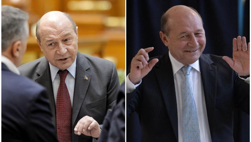 colaj foto cu traian basescu