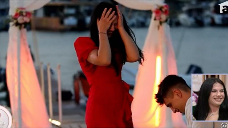 Mireasa sezonul 11. Maria și Cristian s-au logodit la malul mării. Imagini superbe de la cererea în căsătorie