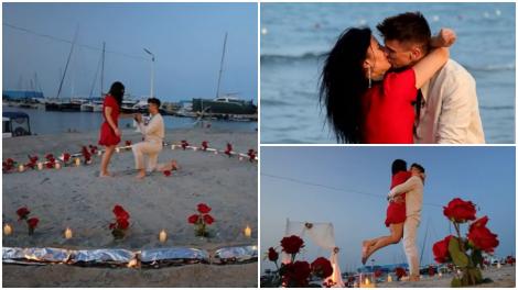 Mireasa sezonul 11. Maria și Cristian s-au logodit la malul mării. Imagini superbe de la cererea în căsătorie