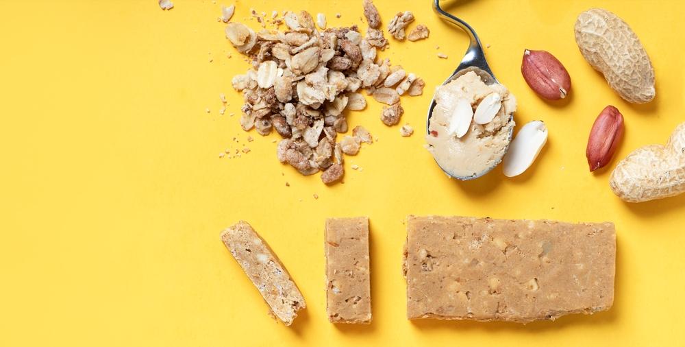 Batonul proteic cu unt de arahide se pot păstra în pungi de hârtie