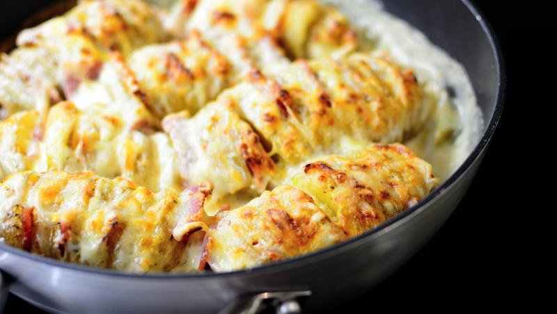 Caserolă de mic-dejun Croque Monsieur