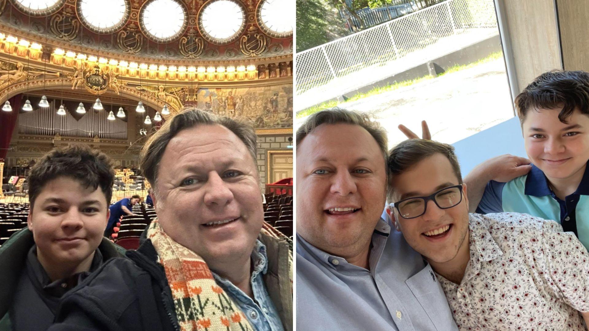 Dragoș Dolănescu își laudă copiii din Costa Rica. Cine i-a moștenit talentul muzical: „Are premii la nivel național”