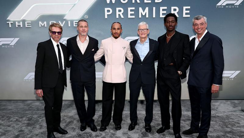 Cum arată fiica lui Toto Wolff. Tânăra l-a însoțit la premiera filmului F1 de la New York