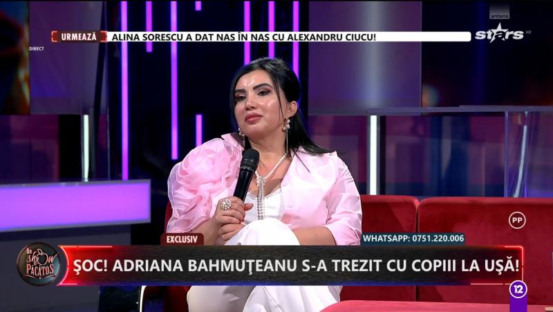Motivul pentru care băieții Adrianei Bahmuțeanu s-au prezentat la ușa ei fără să o anunțe. Ce a putut să le ceară mamei lor