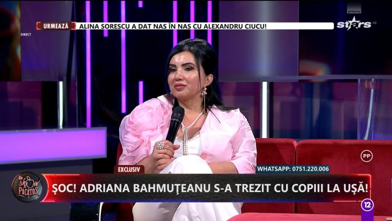 Motivul pentru care băieții Adrianei Bahmuțeanu s-au prezentat la ușa ei fără să o anunțe. Ce a putut să le ceară mamei lor