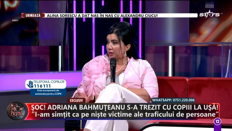 Motivul pentru care băieții Adrianei Bahmuțeanu s-au prezentat la ușa ei fără să o anunțe. Ce a putut să le ceară mamei lor