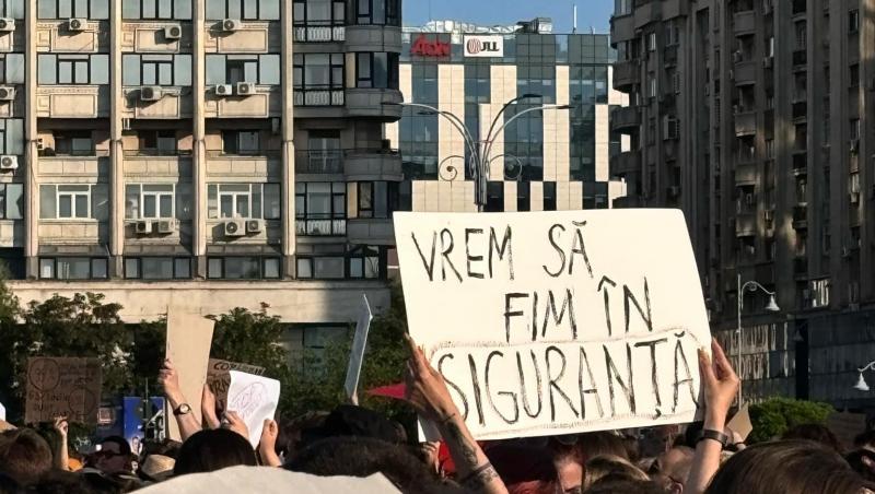 Din nou în stradă pentru siguranța femeilor după un alt caz cutremurător