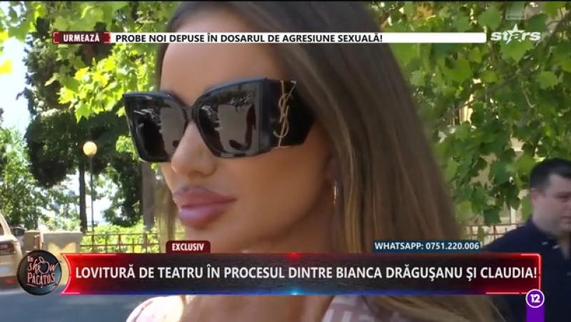 Ce a putut să spună Bianca Drăgușanu despre procesul în care este implicată alături de Claudia Pătrășcanu: „e frustrată...”