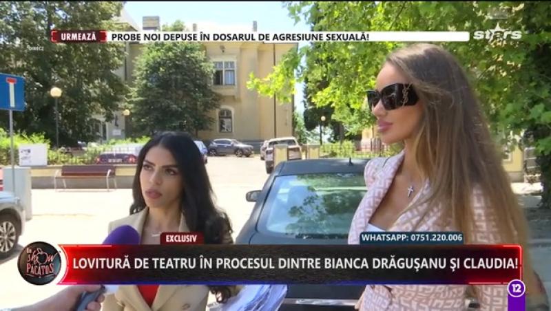 Ce a putut să spună Bianca Drăgușanu despre procesul în care este implicată alături de Claudia Pătrășcanu: „e frustrată...”