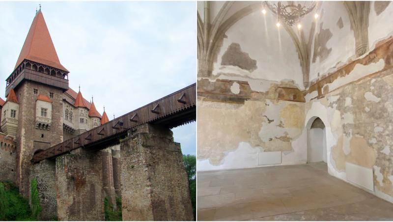 colaj foto castelul corvinilor