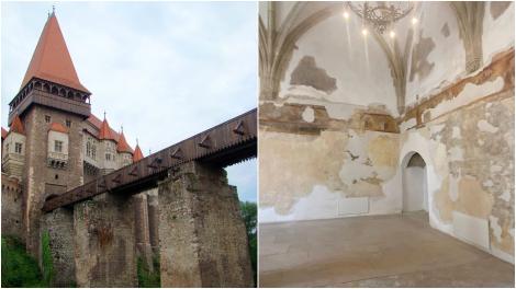 Descoperire uluitoare sub tencuiala din Castelul Corvinilor: „Cine sunt aceste personaje?”. Ce a apărut în timpul restaurării
