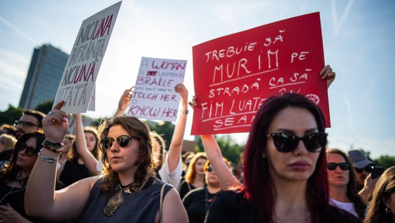 Mesajul lui Nicușor Dan după protestul pentru siguranța femeilor. Ce promite președintele