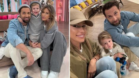 Noi imagini adorabile cu Tiago, fiul lui Dani Oțil și al Gabrielei Prisăcariu. Cât de mult a crescut. Băiețelul e leit tatăl său