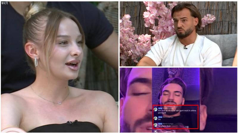 Maria Lungu i-a scris lui Marinescu: „Te iubesc încă” într-un comentariu