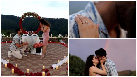 Mireasa, sezonul 11. Teo și Liliana s-au logodit într-un cadru de poveste. Imagini de la cererea în căsătorie