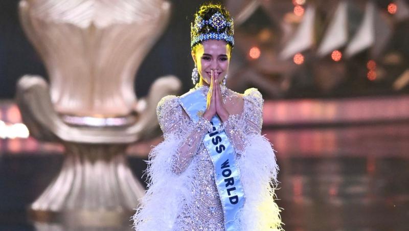 Opal Suchata Chuangsri din Thailanda a câștigat concursul Miss World 2025. Cine a reprezentat România