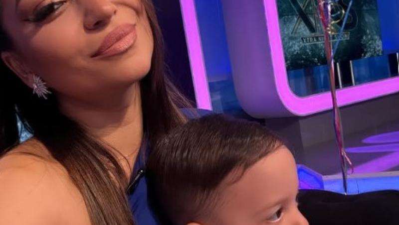 Ameri Nasrin, prima apariție alături de băiețelul ei la TV. Momentul în care micuțul a pornit o bătaie cu baloane cu mămica lui