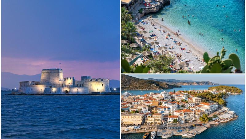 colaj foto cu nafplio fdin grecia