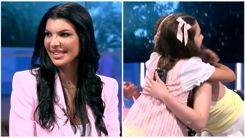 Andreea Tonciu și fiica ei, Rebecca