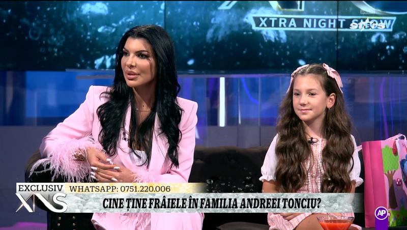 Andreea Tonciu și fiica ei, Rebecca, apariție de senzație la TV: „Fiica mea îmi cere lucruri scumpe”. De ce nu-i refuză dorințele