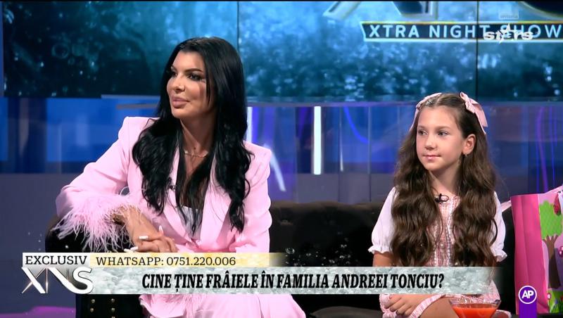 Andreea Tonciu și fiica ei, Rebecca, apariție de senzație la TV: „Fiica mea îmi cere lucruri scumpe”. De ce nu-i refuză dorințele
