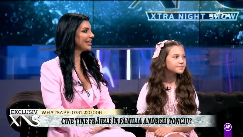 Andreea Tonciu și fiica ei, Rebecca, apariție de senzație la TV: „Fiica mea îmi cere lucruri scumpe”. De ce nu-i refuză dorințele